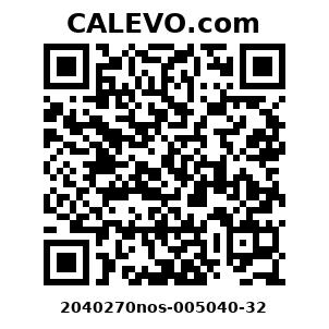 Calevo.com Preisschild 2040270nos-005040-32