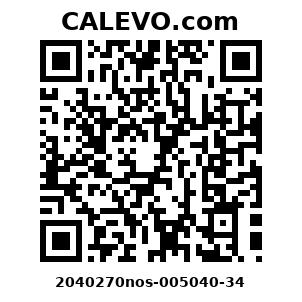 Calevo.com Preisschild 2040270nos-005040-34