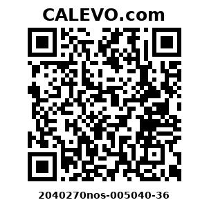 Calevo.com Preisschild 2040270nos-005040-36