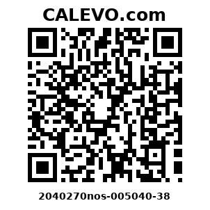 Calevo.com Preisschild 2040270nos-005040-38