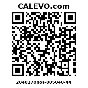 Calevo.com Preisschild 2040270nos-005040-44