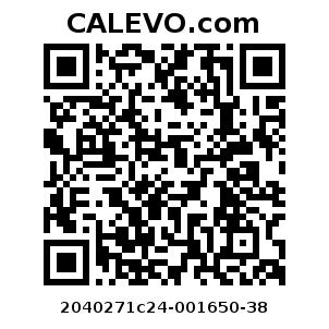 Calevo.com Preisschild 2040271c24-001650-38