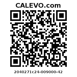 Calevo.com Preisschild 2040271c24-009000-42