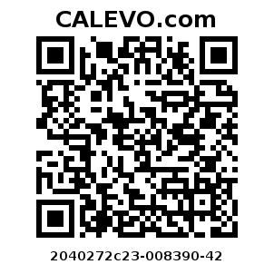 Calevo.com Preisschild 2040272c23-008390-42