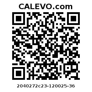 Calevo.com Preisschild 2040272c23-120025-36