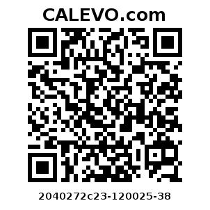 Calevo.com Preisschild 2040272c23-120025-38
