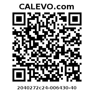 Calevo.com Preisschild 2040272c24-006430-40