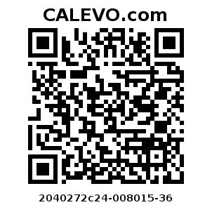 Calevo.com Preisschild 2040272c24-008015-36