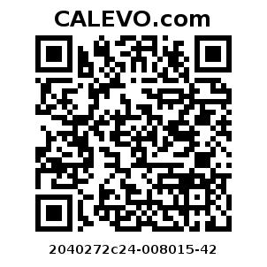 Calevo.com Preisschild 2040272c24-008015-42