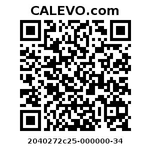 Calevo.com pricetag 2040272c25-000000-34