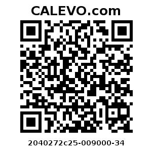 Calevo.com pricetag 2040272c25-009000-34