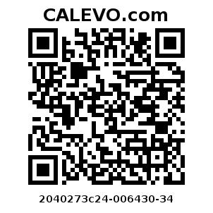 Calevo.com Preisschild 2040273c24-006430-34