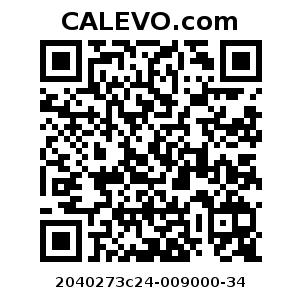 Calevo.com Preisschild 2040273c24-009000-34