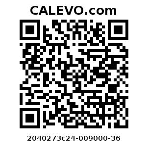 Calevo.com Preisschild 2040273c24-009000-36