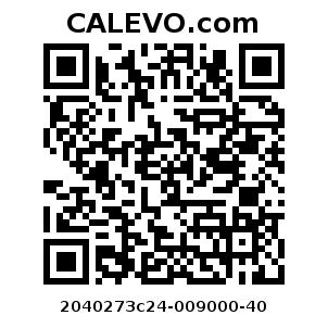 Calevo.com Preisschild 2040273c24-009000-40