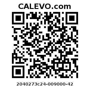 Calevo.com Preisschild 2040273c24-009000-42