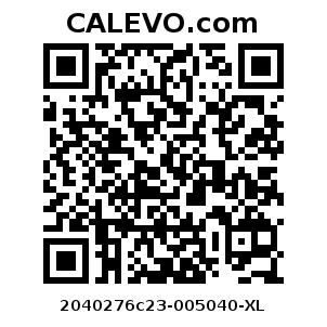 Calevo.com Preisschild 2040276c23-005040-XL
