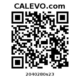 Calevo.com Preisschild 2040280s23