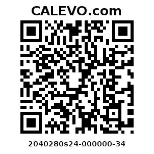 Calevo.com Preisschild 2040280s24-000000-34