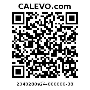 Calevo.com Preisschild 2040280s24-000000-38