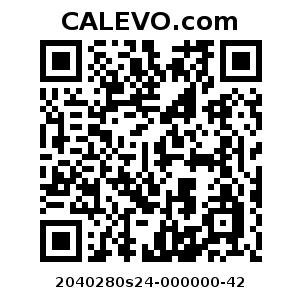 Calevo.com Preisschild 2040280s24-000000-42