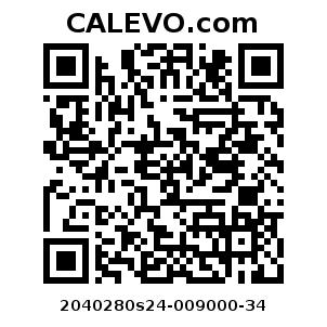 Calevo.com Preisschild 2040280s24-009000-34