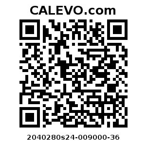 Calevo.com Preisschild 2040280s24-009000-36