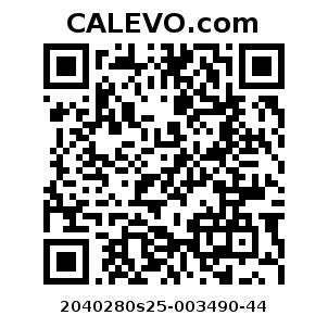 Calevo.com Preisschild 2040280s25-003490-44