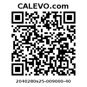 Calevo.com Preisschild 2040280s25-009000-40