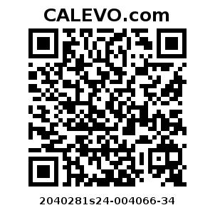 Calevo.com Preisschild 2040281s24-004066-34