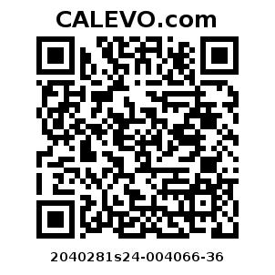 Calevo.com Preisschild 2040281s24-004066-36