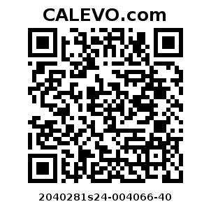 Calevo.com Preisschild 2040281s24-004066-40