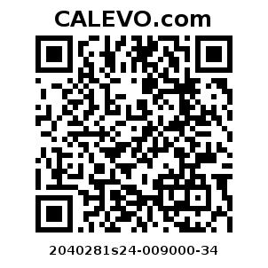 Calevo.com Preisschild 2040281s24-009000-34