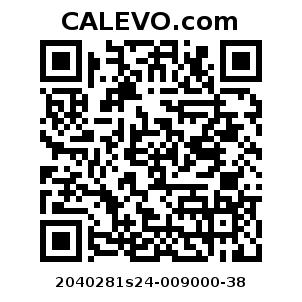 Calevo.com Preisschild 2040281s24-009000-38