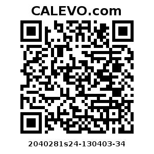 Calevo.com Preisschild 2040281s24-130403-34