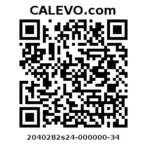 Calevo.com Preisschild 2040282s24-000000-34