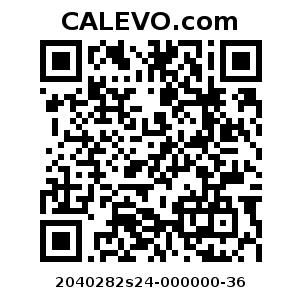 Calevo.com Preisschild 2040282s24-000000-36