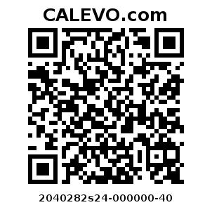 Calevo.com Preisschild 2040282s24-000000-40