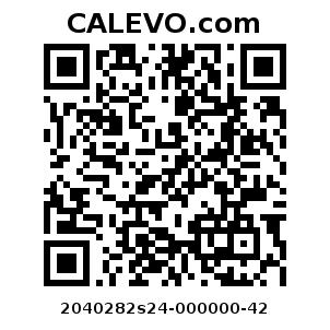 Calevo.com Preisschild 2040282s24-000000-42