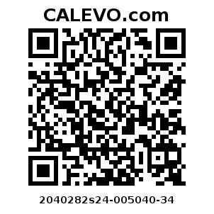 Calevo.com Preisschild 2040282s24-005040-34