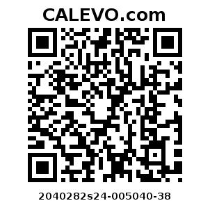 Calevo.com Preisschild 2040282s24-005040-38