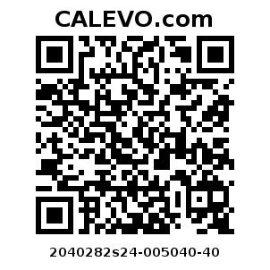 Calevo.com Preisschild 2040282s24-005040-40
