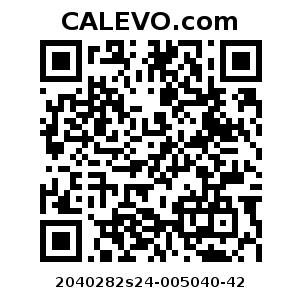 Calevo.com Preisschild 2040282s24-005040-42
