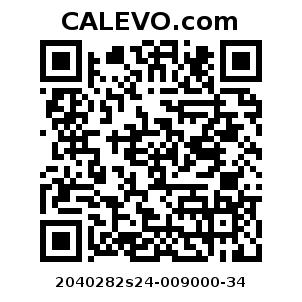 Calevo.com Preisschild 2040282s24-009000-34