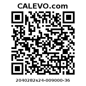 Calevo.com Preisschild 2040282s24-009000-36