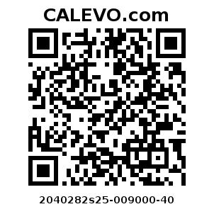 Calevo.com Preisschild 2040282s25-009000-40