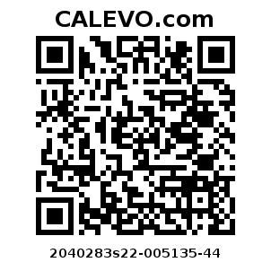 Calevo.com Preisschild 2040283s22-005135-44