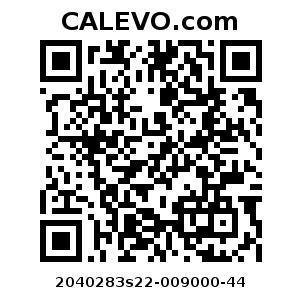 Calevo.com Preisschild 2040283s22-009000-44