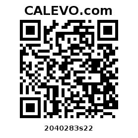 Calevo.com Preisschild 2040283s22