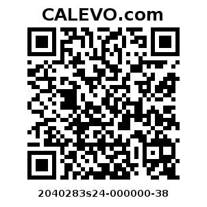 Calevo.com Preisschild 2040283s24-000000-38